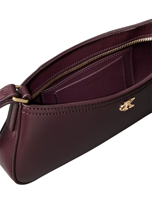 Borsetta caffè in poliuretano Calvin Klein | LV04F3170GBAP
